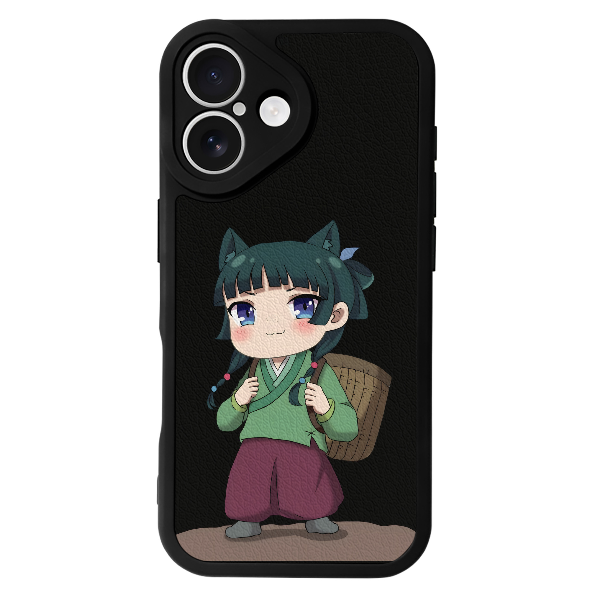 薬屋のひとりごと The Apothecary Diaries 【iPhone 16シリーズ対応】シリコンスマホケース（レザー調） 材質：シリコン